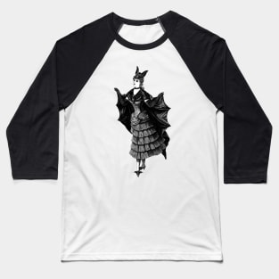 Victorian Bat Baseball T-Shirt